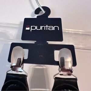 Puritan Black Men’s Suspenders